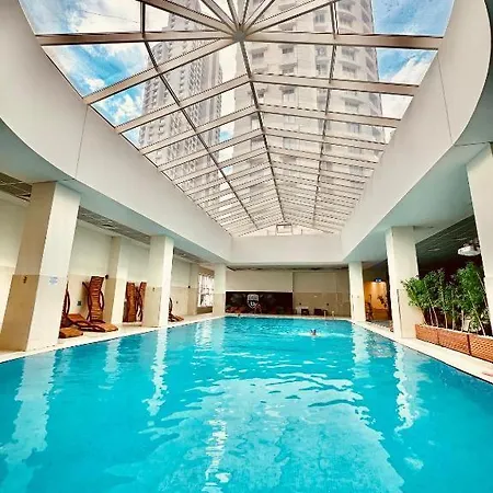 36th Floor Skyline With & Fitness Included - Cevahir Sky City, Apartment Skopje